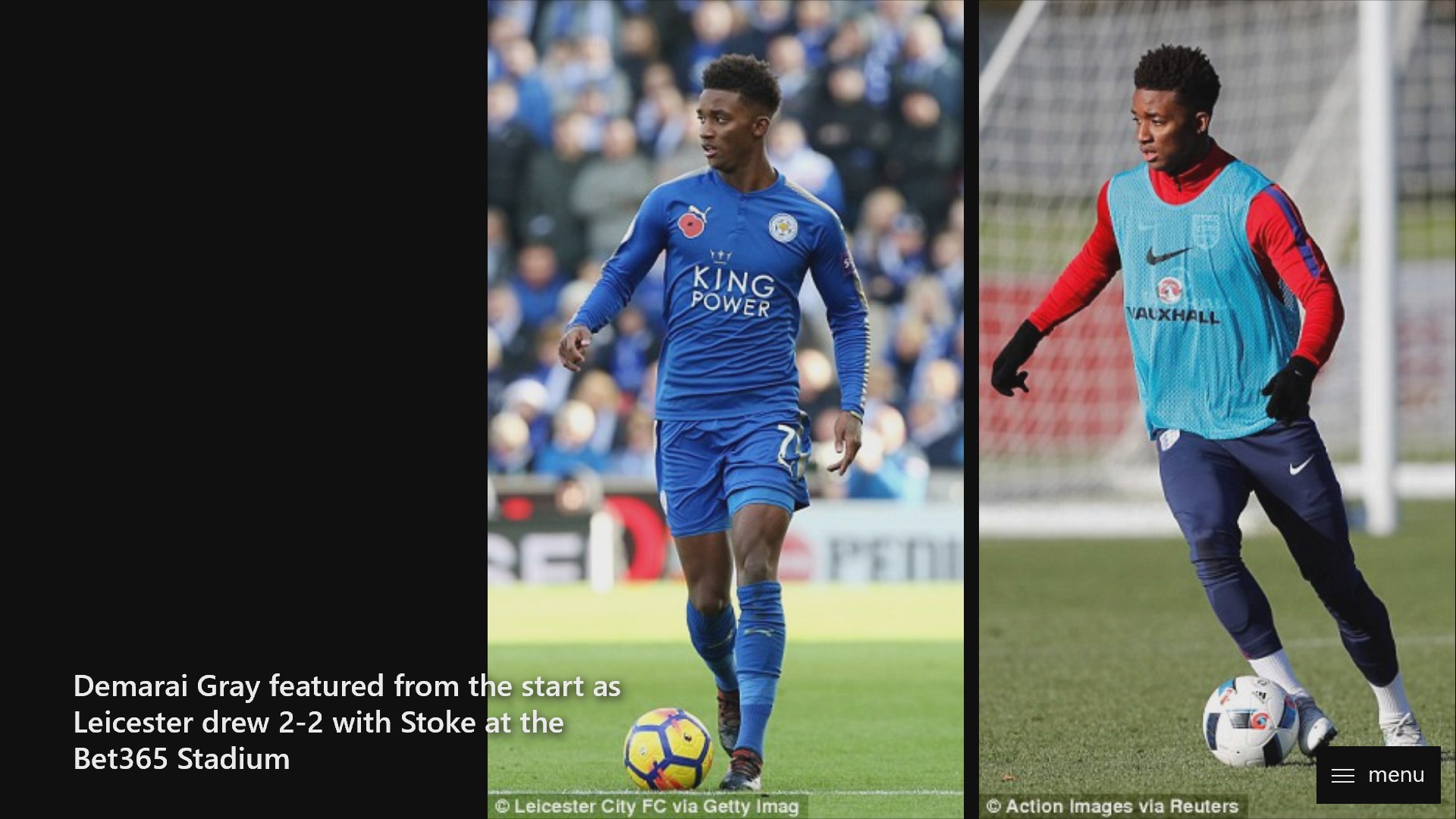 Sport article with 2 images