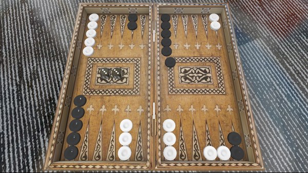 Ultimate Backgammon 3D — 1
