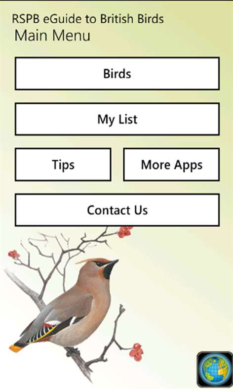 RSPB eGuide to British Birds Screenshots 1