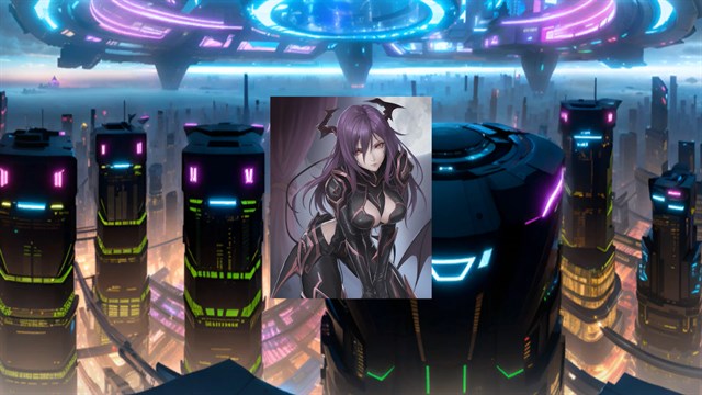 Anime Poly Puzzle - Sci-Fi Maidens screenshot 4