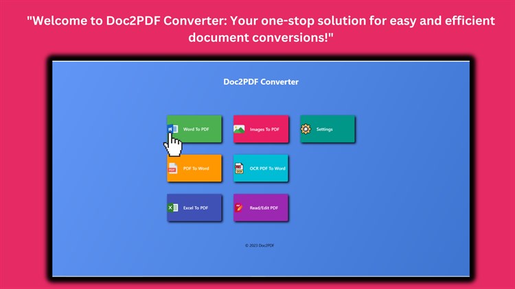 Pro DOCX To PDF Converter - PC - (Windows)