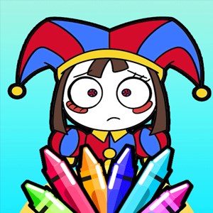 coloring amazing digital circus