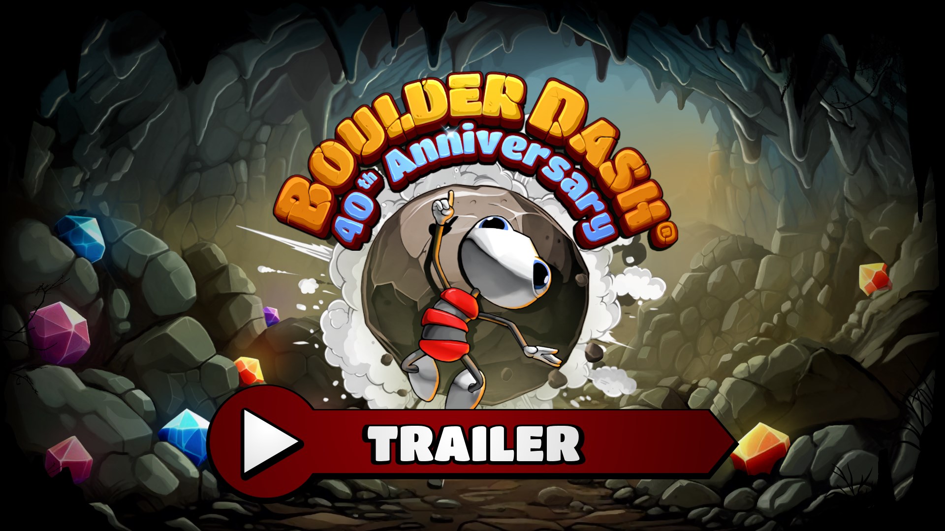 BOULDER DASH 40th Anniversary screenshot thumbnail video