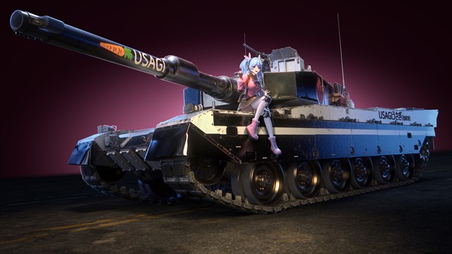 War Thunder - Senrai Maidens: Usagi Pack screenshot 2