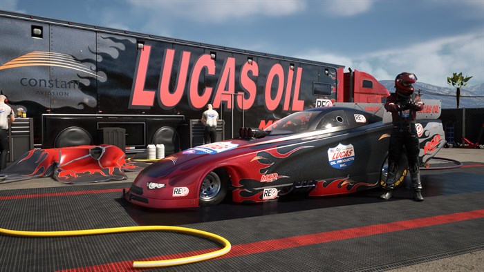 NHRA Championship Drag Racing: Speed For All - Nitro Fire Pack — скриншот 1