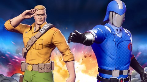 Klassieke Duke en klassieke Cobra Commander personagepakket