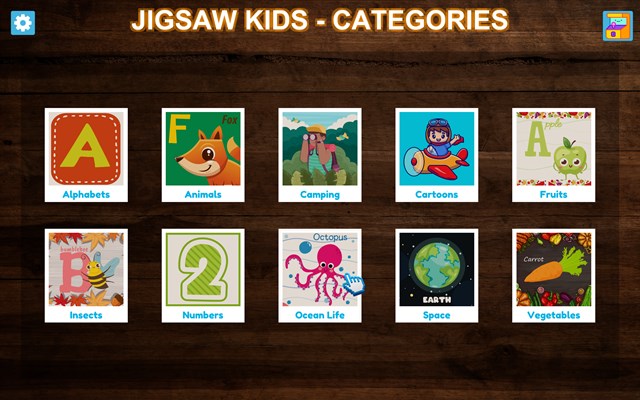 Jigsaw For Kids+ : HD Collections screenshot 1