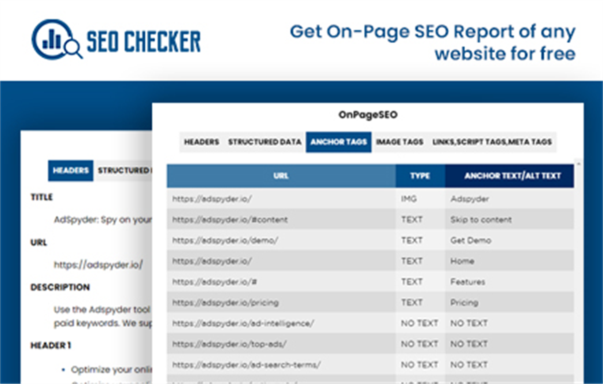 SEO Checker