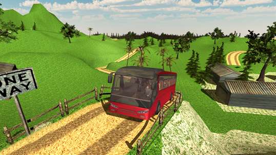 Offroad Tourist Bus Simulator - Hill Drive screenshot 2