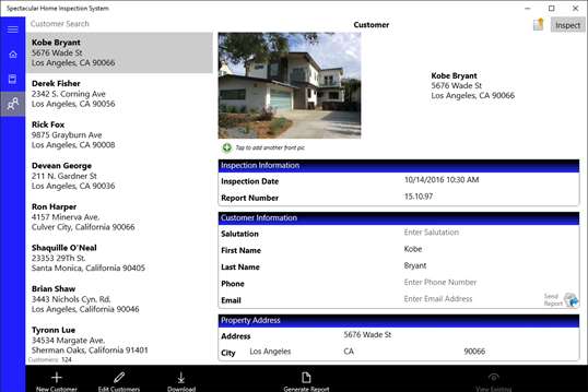 Spectacular Home Inspection System screenshot 2