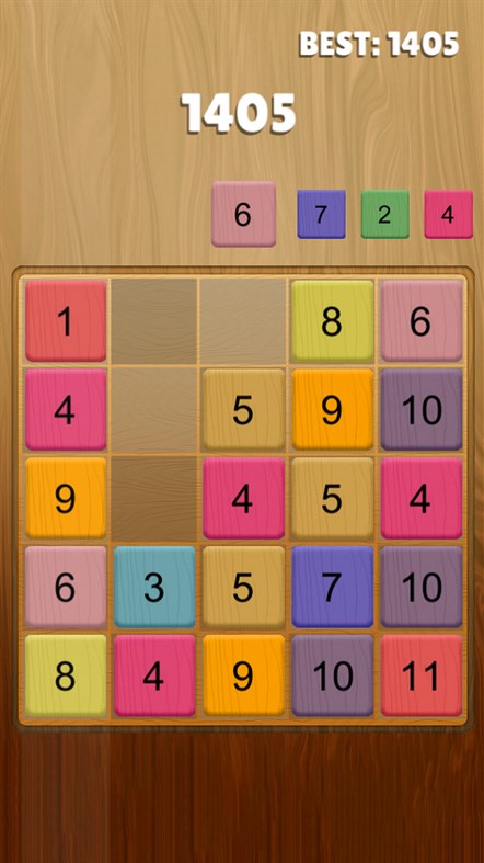#4. Woody : Number Block Puzzle (Windows) 来自: 西安斗猫网络科技有限公司