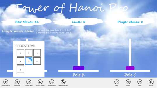 Tower of Hanoi Pro screenshot 2