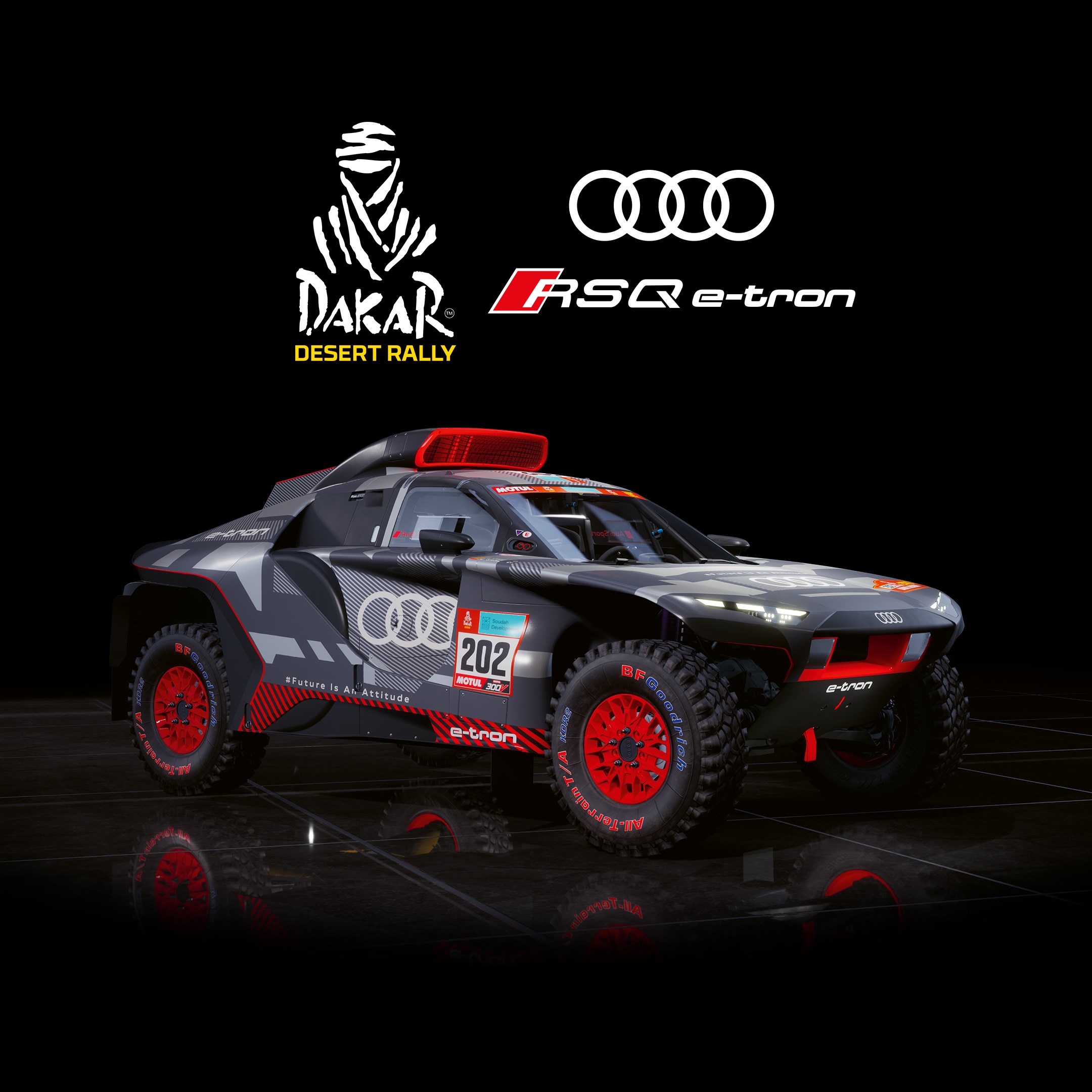 Dakar Desert Rally - Audi RS Q e-tron Hybrid Car