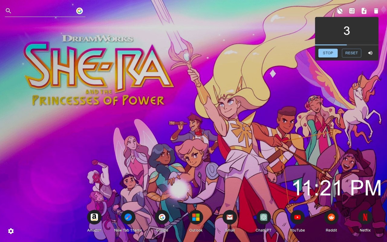 She-Ra And The Princesses Of Power New Tab