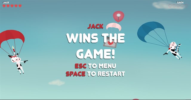 Two Player PARA SHOOT screenshot 1