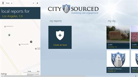 CitySourced Console Screenshots 2