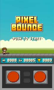 Pixel Bounce - Jump and Dive screenshot 1