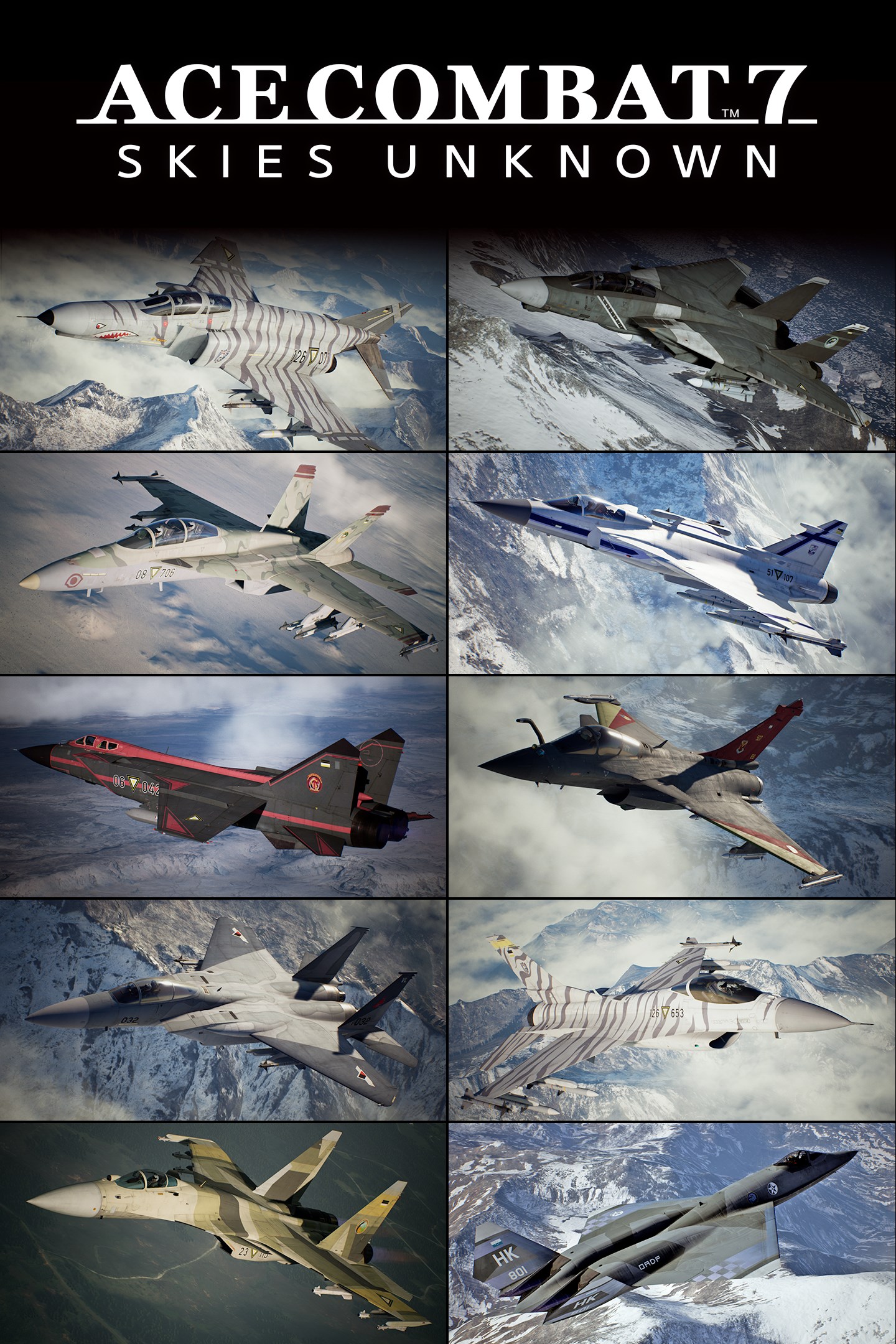 Ace Combat 7 Skies Unknown 25th Anniversary Skin Set を購入 Microsoft Store Ja Jp