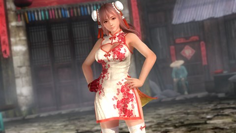 DOA5LR: Atraente vestido mandarim – Honoka