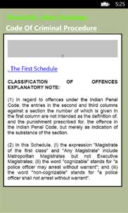 Code Of Criminal Procedure screenshot 1