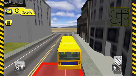 School Bus Drive Simulator 2016 screenshot 5