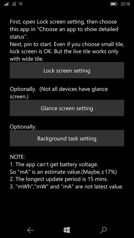 #4. Battery Bar Graph on Lock Screen (and Glance Screen) (Windows) Podle: Kazuho Imada