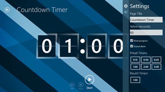 Free Timer screenshot 1