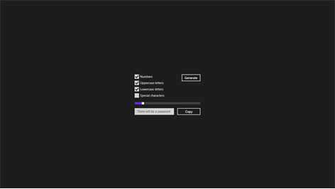 Random passwords generator Screenshots 2