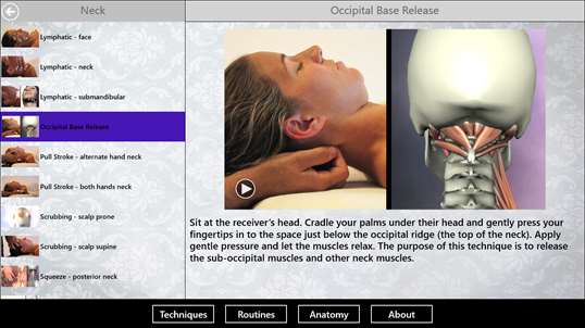 Massage Techniques screenshot 5