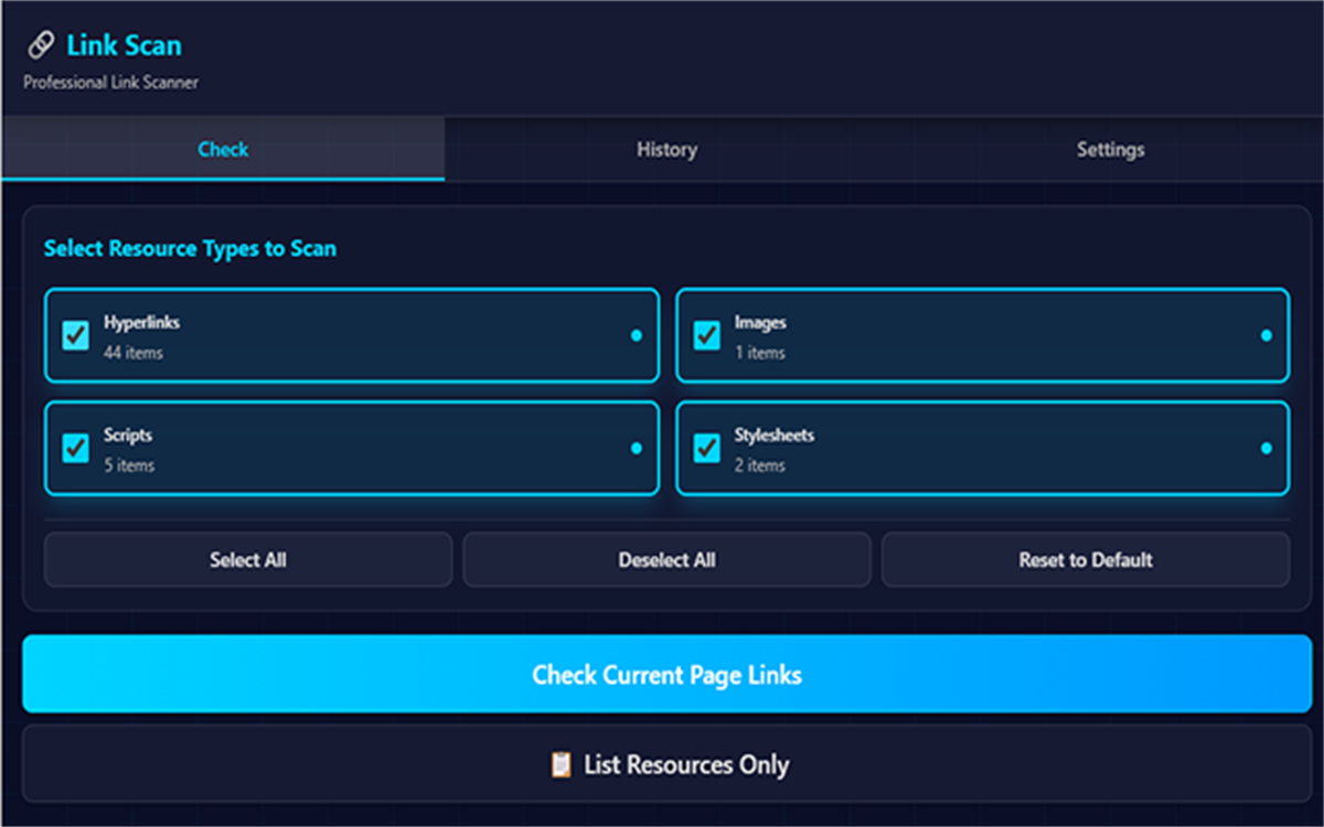 Link Scan (链接扫描) Stats, Downloads & Safety Check | Chrome-Stats