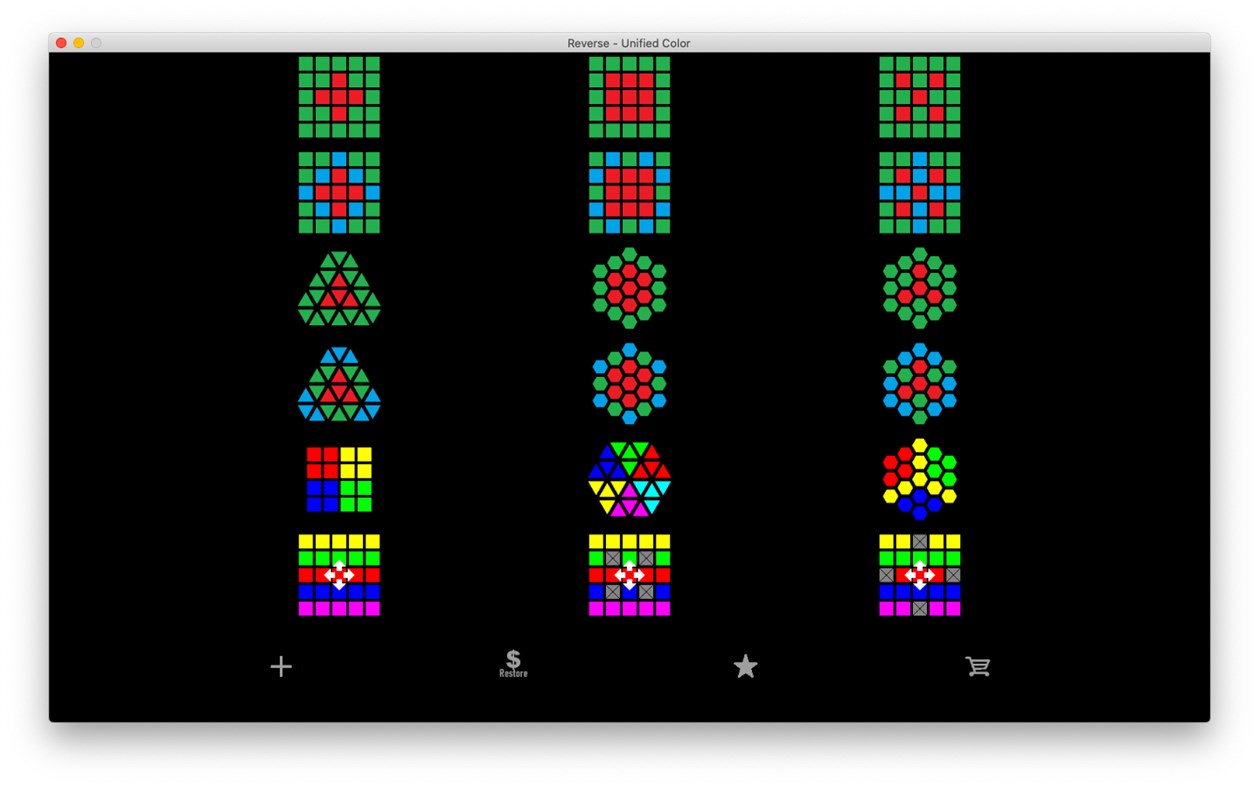 #1. Reverse - Unified Color (Windows) Ved: YWH Family