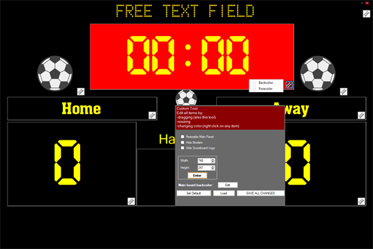 Eguasoft Soccer Scoreboard screenshot 8