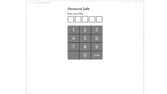 PasswordSafe 8.1 screenshot 3