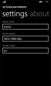 ActionCam Remote screenshot 4
