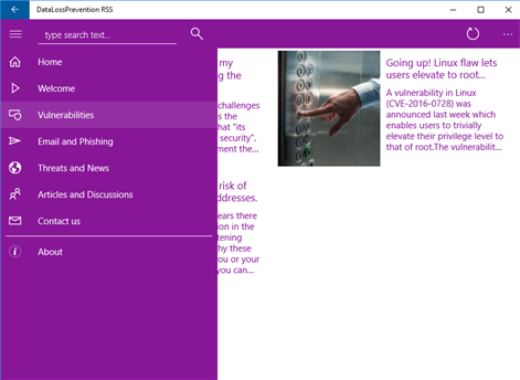 DataLossPrevention.co.uk RSS Feeds Screenshots 1