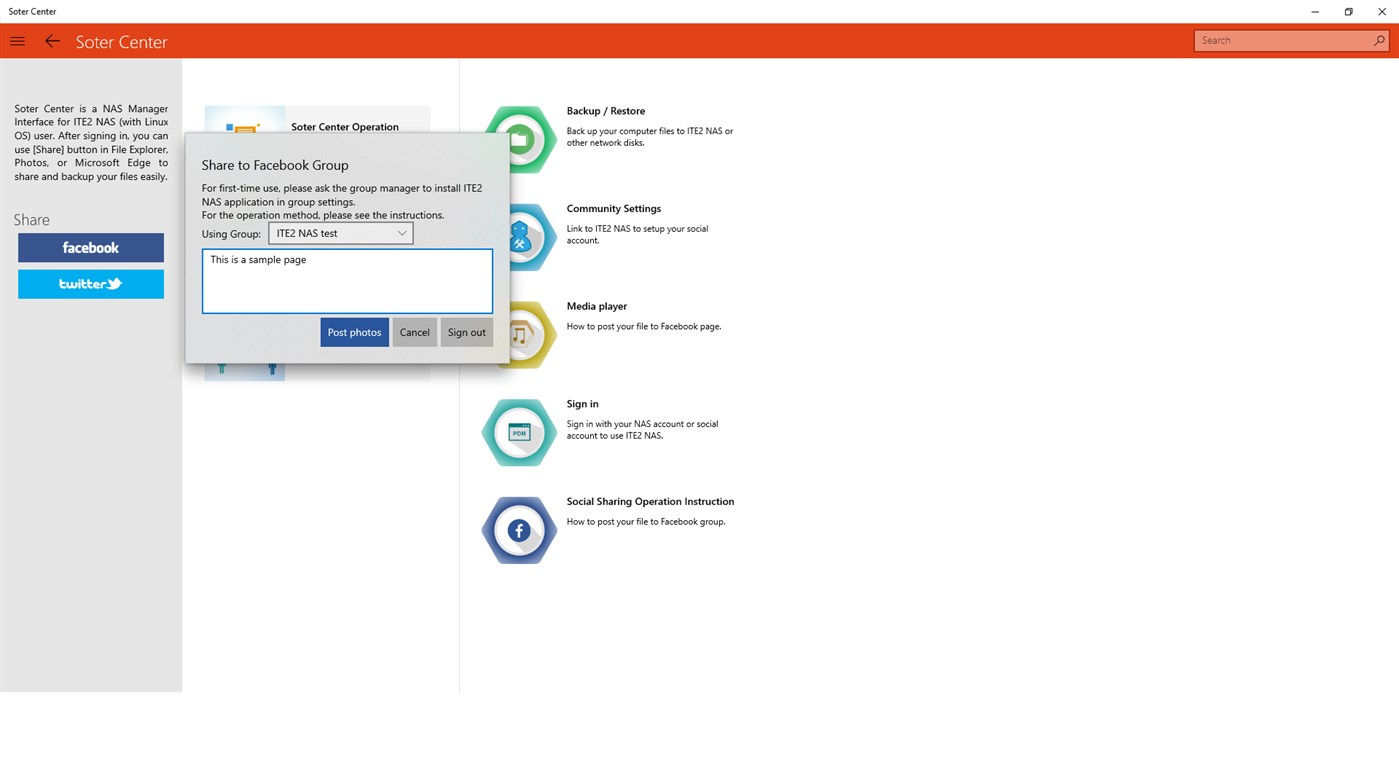 #3. Soter Center (for Linux NAS) (Windows) Göre: 詮力科技股份有限公司