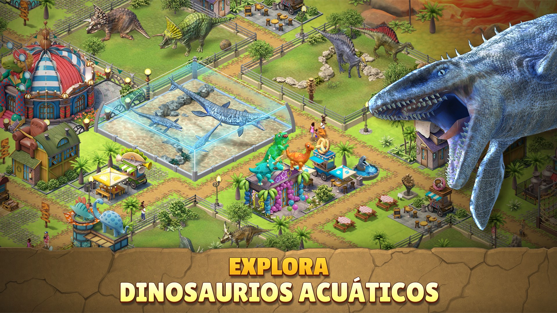 Jurassic Dinosaur: Dino Game - Descarga gratuita y reproducción en Windows  | Microsoft Store, image size:1920x1080