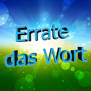 Errate Das Wort