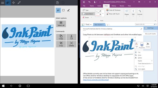 InkPaint screenshot