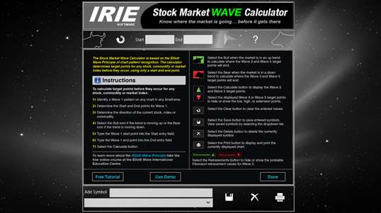 Stock Market Wave Calculator screenshot 3