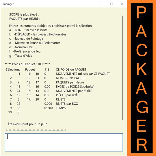 Packager cover art
