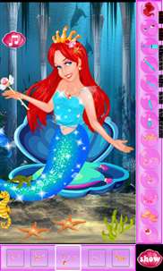 Princess Ariel Makeup screenshot 6