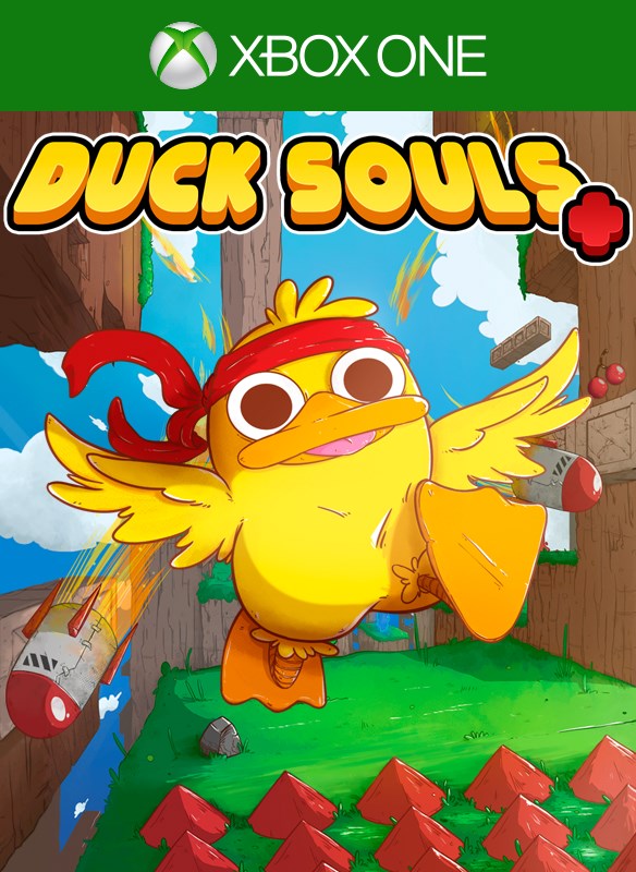 Duck Souls+ (999Ex.) PS4 EU Game In EN ES FR PT DE JP NEW Red