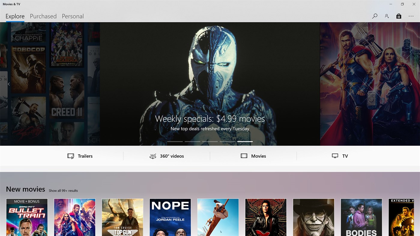 #2. Movies & TV (Windows) Által: Microsoft Corporation