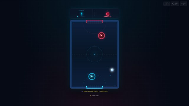 Turbo Neon Hockey screenshot 2