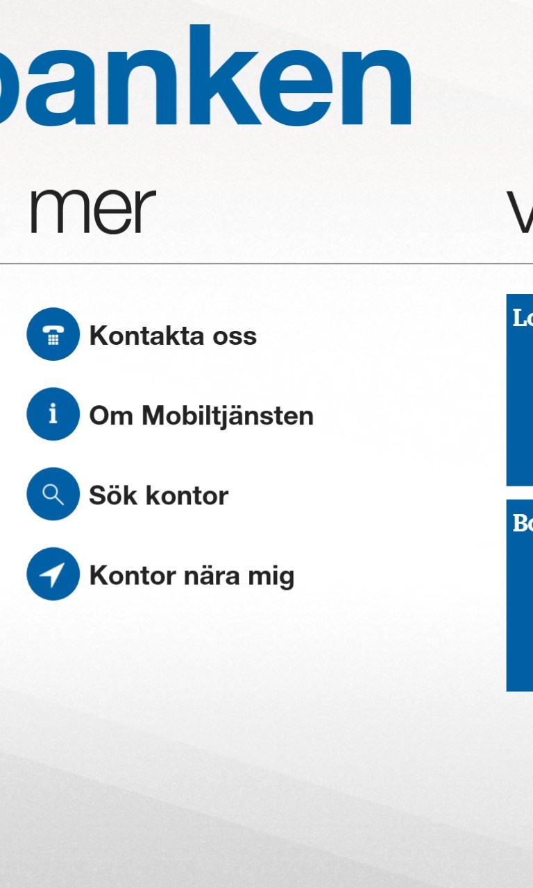 Handelsbanken for Windows 10 Mobile