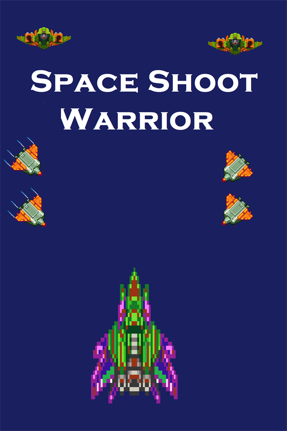 Space Shoot Warrior Xbox Series X|S and Xbox One cover art