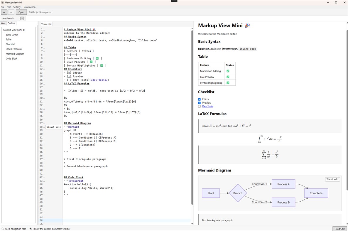 #2. MarkUpViewMini (Windows) Av: minidice