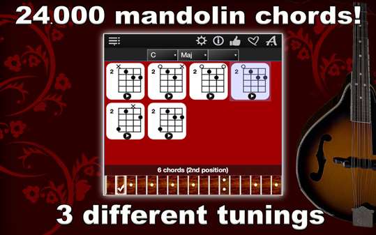 Mandolin Chords Compass screenshot 1