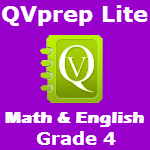 QVprep Lite Math English Grade 4